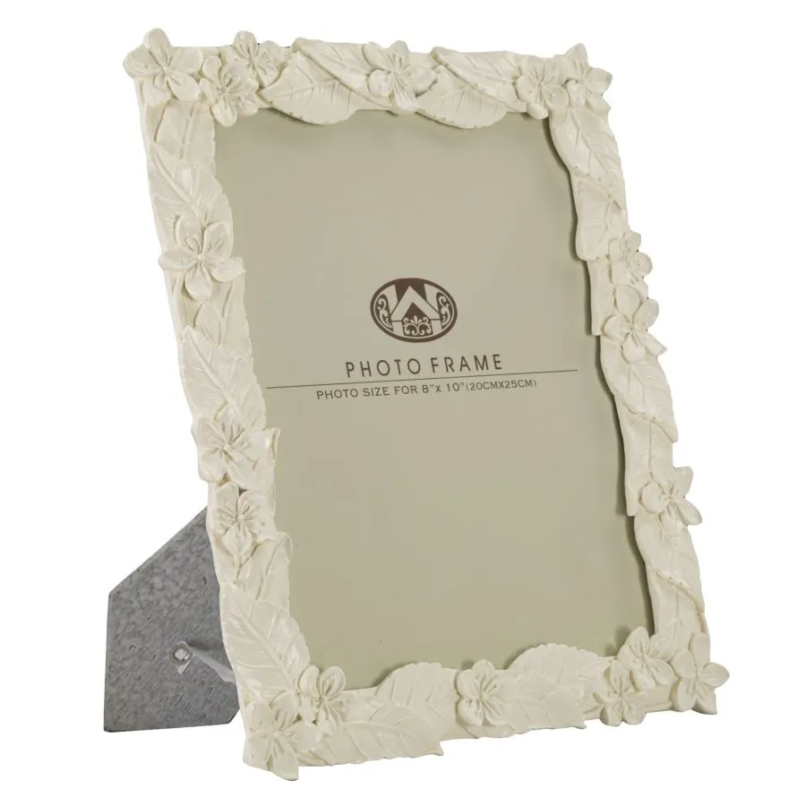 RAMKA LEAF CREAM 26X2X30,7 cm (WYMIAR WEWNĘTRZNY 20X25 cm) MIN 2